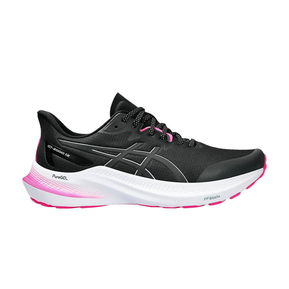 Кроссовки Asics Wmns GT 2000 12 Lite-Show 'Black Pure Silver'