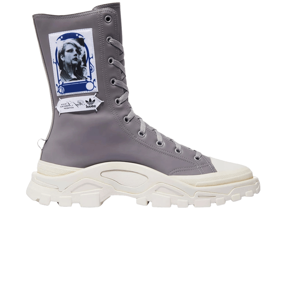 Кроссовки Raf Simons x adidas Detroit Runner High 'Grey White'