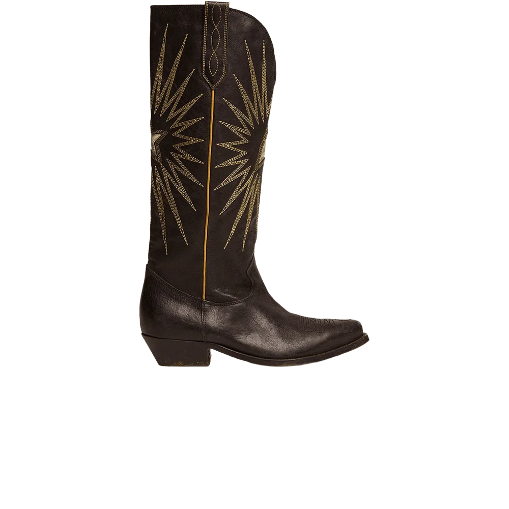 Ботинки Golden Goose Wmns Wish Star Boots 'Black'