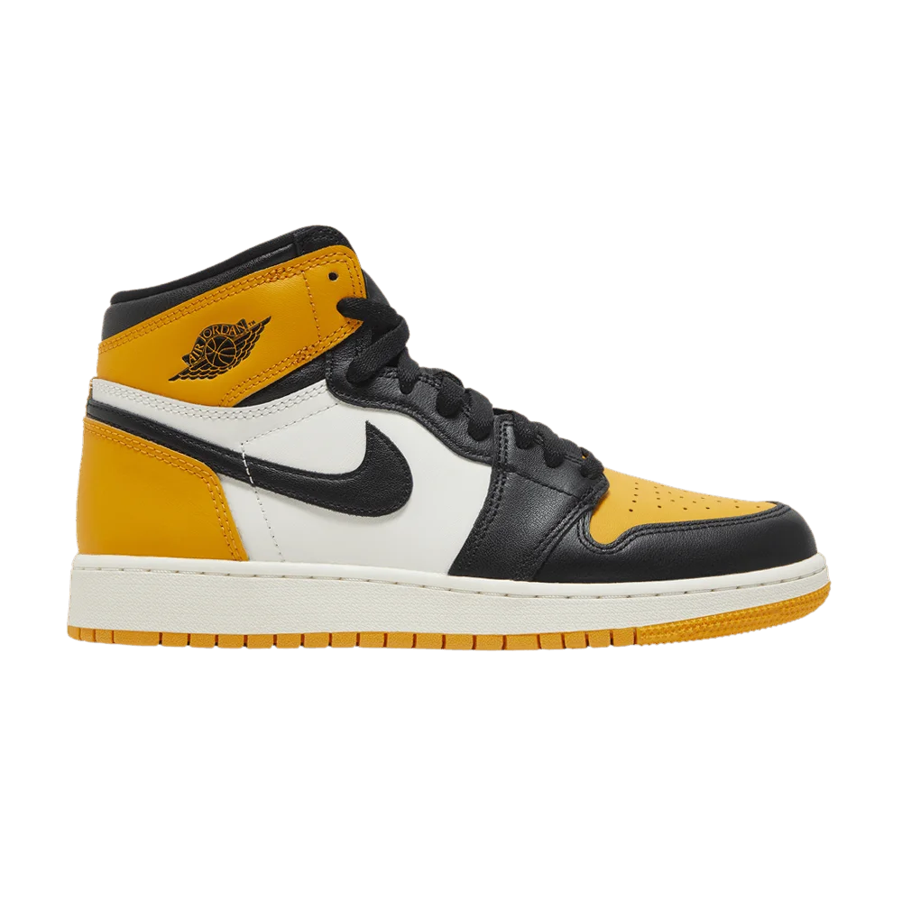 Кроссовки Air Jordan 1 Retro High OG GS 'Yellow Toe'