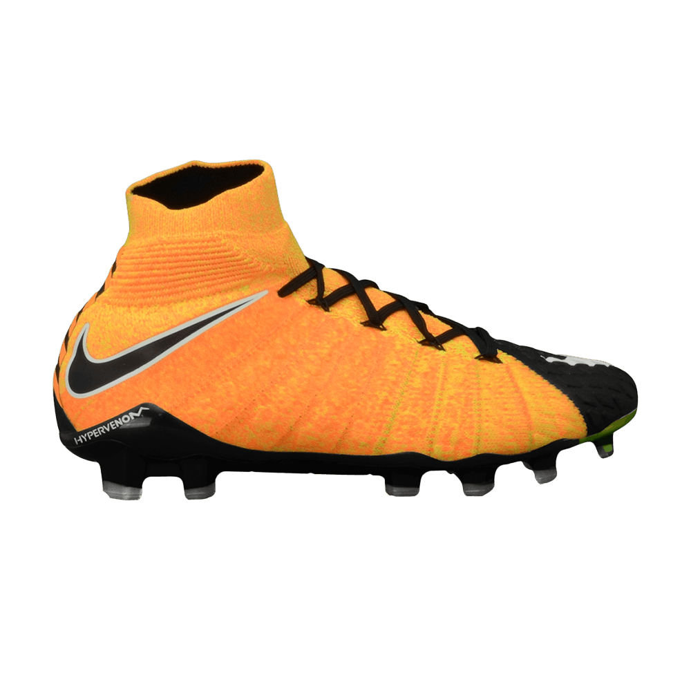 Кроссовки Nike Hypervenom Phantom 3 DF FG 'Laser Orange Black'