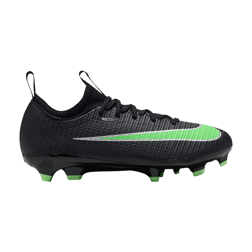 Кроссовки Nike Jr. Mercurial Vapor 17 Academy Mg Low PS 'Black Black Illusion Green'