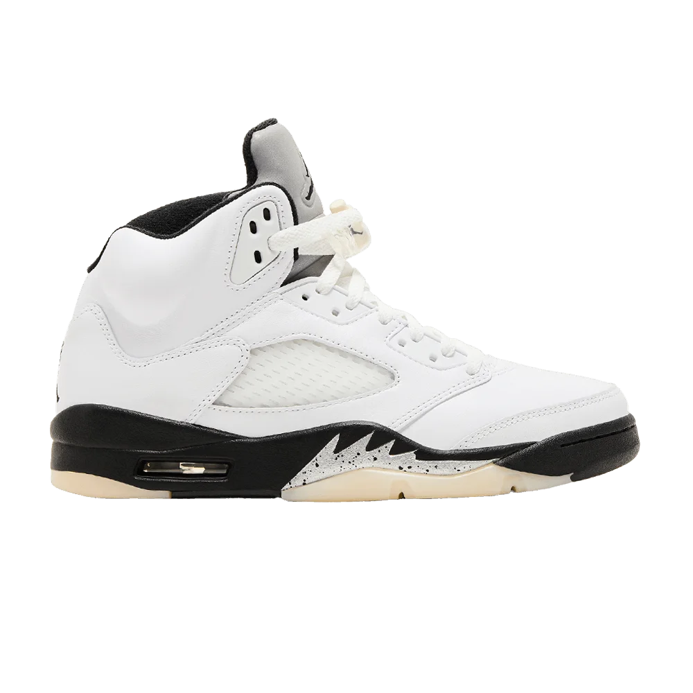 Кроссовки Air Jordan 5 Retro 'White Black'
