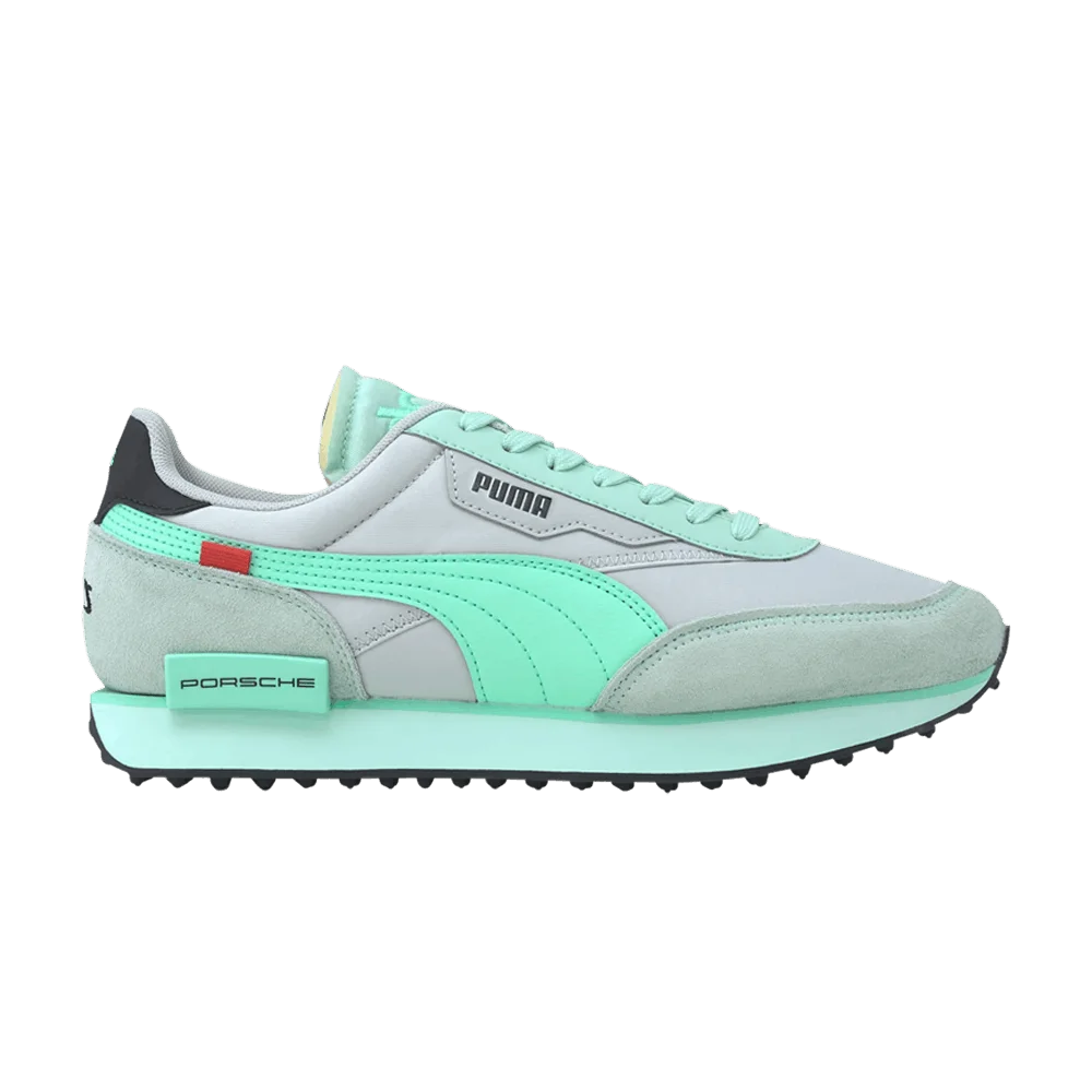 Кроссовки Porsche Legacy x Puma Future Rider Turbo 'Mist Green Grey'