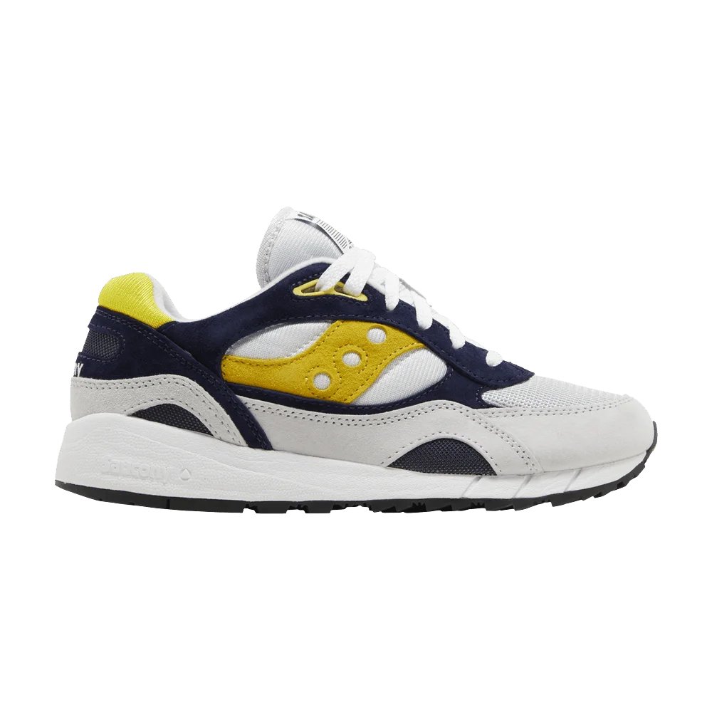 Кроссовки Saucony Shadow 6000 'Grey Navy Yellow'