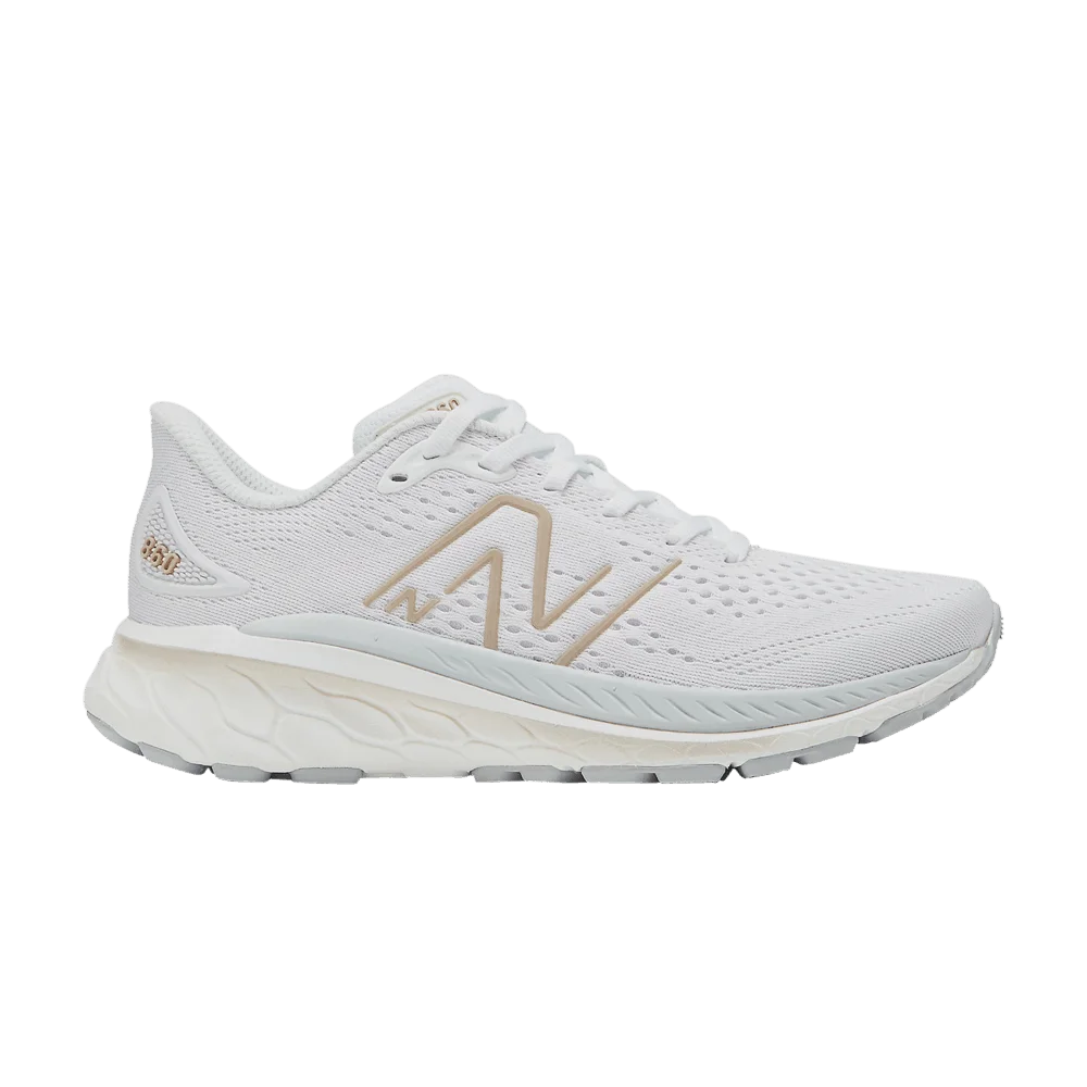 Кроссовки New Balance Wmns Fresh Foam X 860v13 2E Wide 'White Light Gold Metallic'