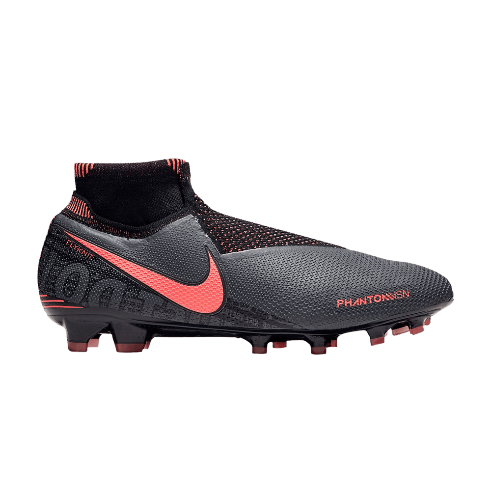 Кроссовки Nike Phantom Vision Elite DF FG 'Grey Bright Mango'