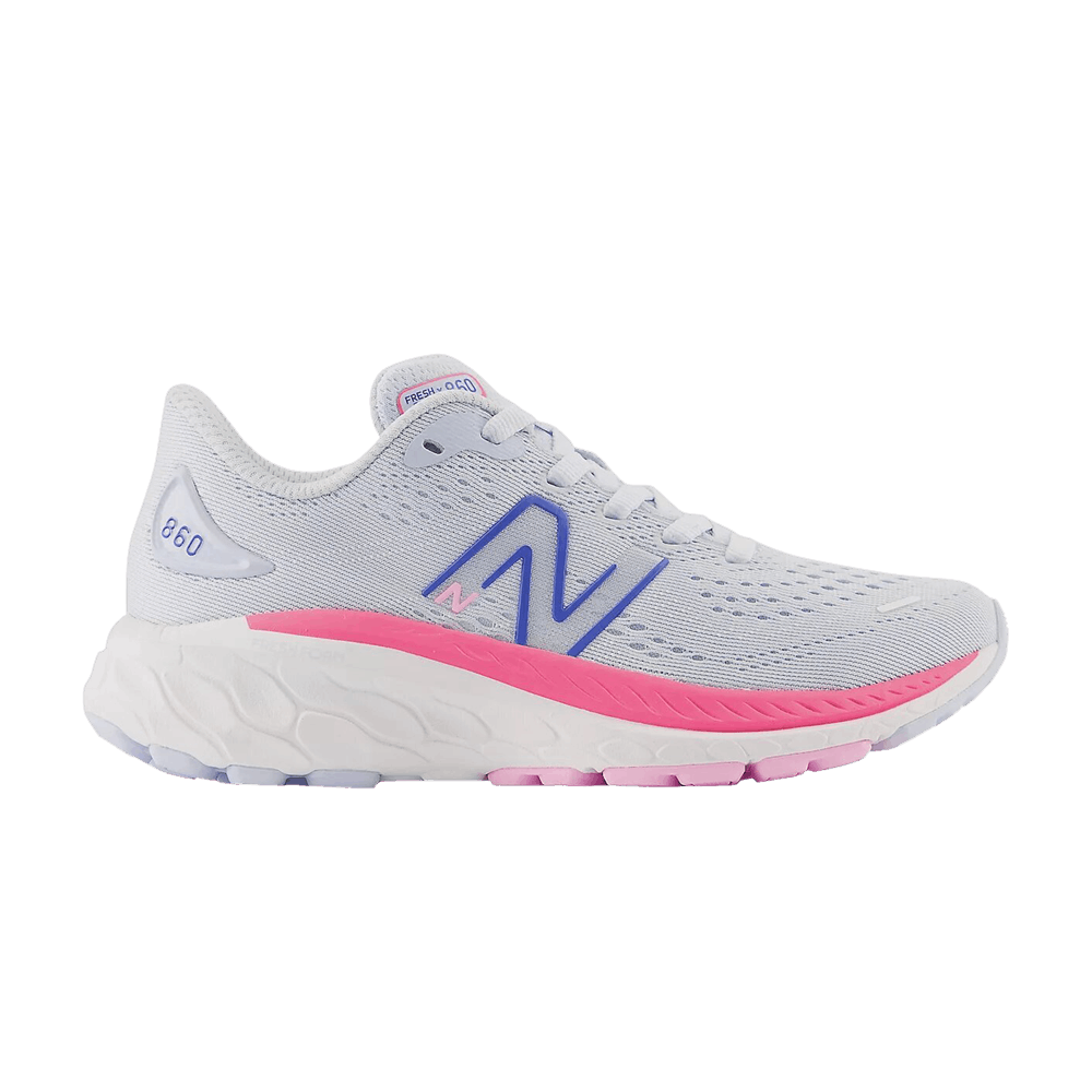 Кроссовки New Balance Fresh Foam X 860v13 Little Kid Wide 'Moon Dust Neon Pink'