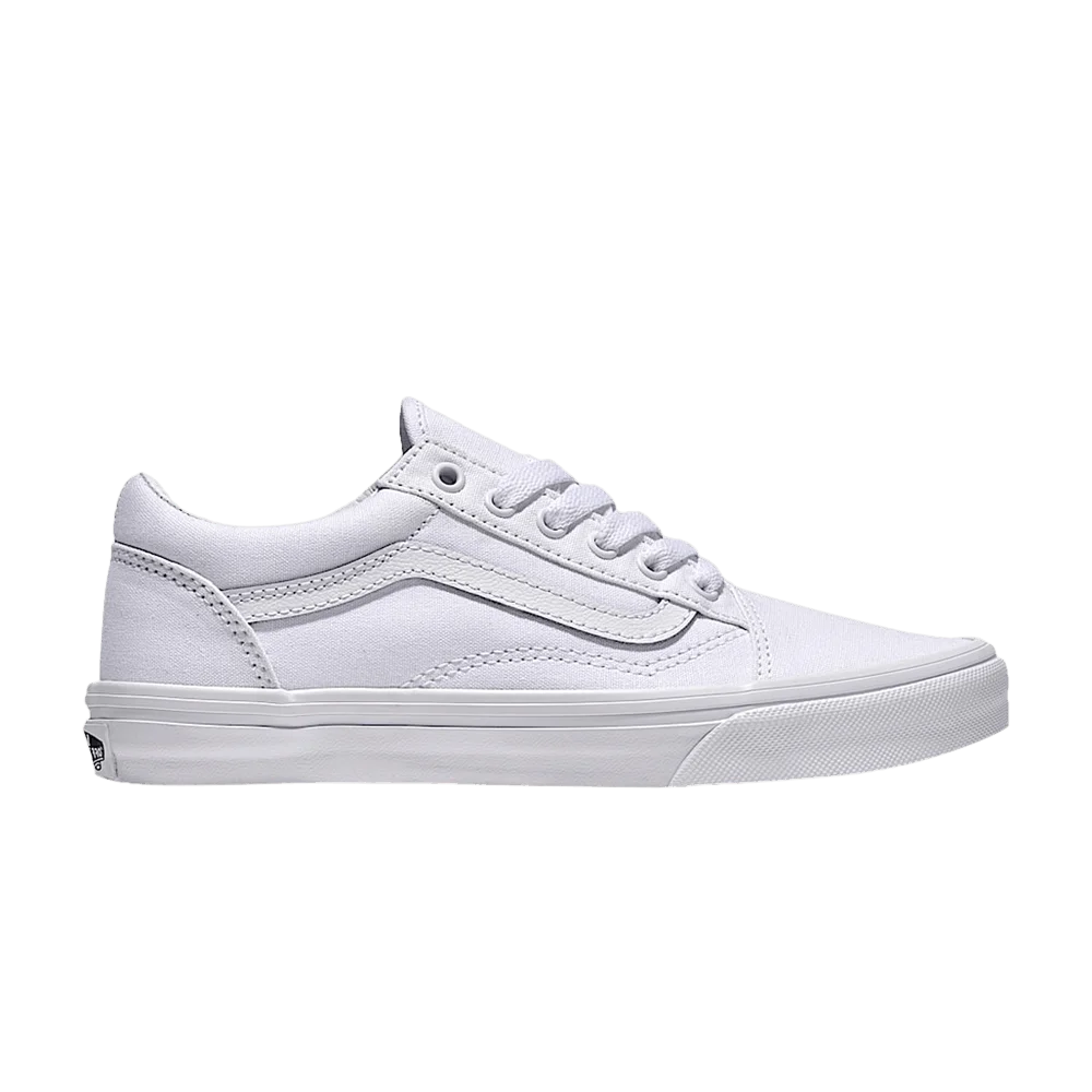 Кроссовки Vans Old Skool Kids 'True White'