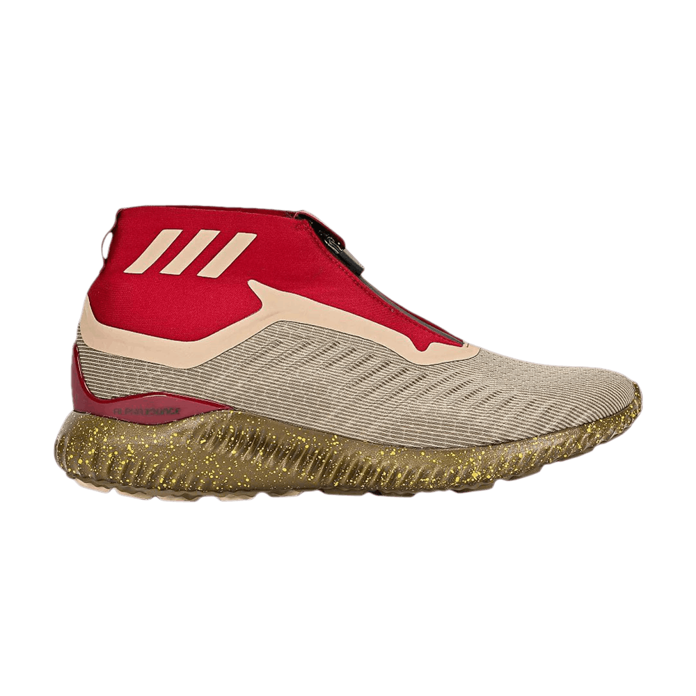 Кроссовки Adidas Alphabounce Zip 'Olive Burgundy'