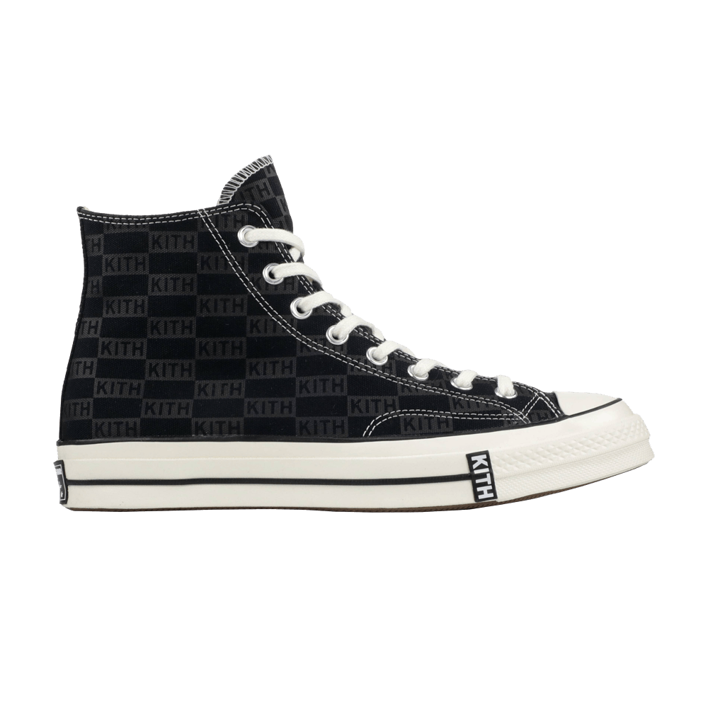 Кроссовки Kith x Converse Chuck 70 High 'Black Monogram'