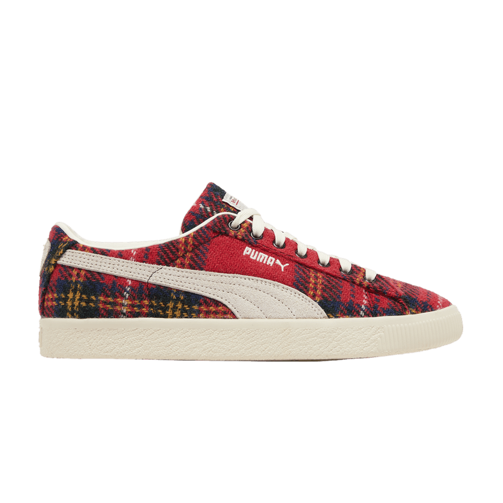 Кроссовки Harris Tweed x Puma Suede Vintage 'Tartan - Red'