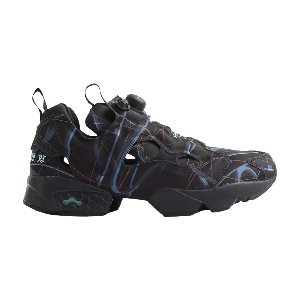 Кроссовки Ghost In The Shell x atmos x Reebok Instapump Fury 'Black Blue Red'