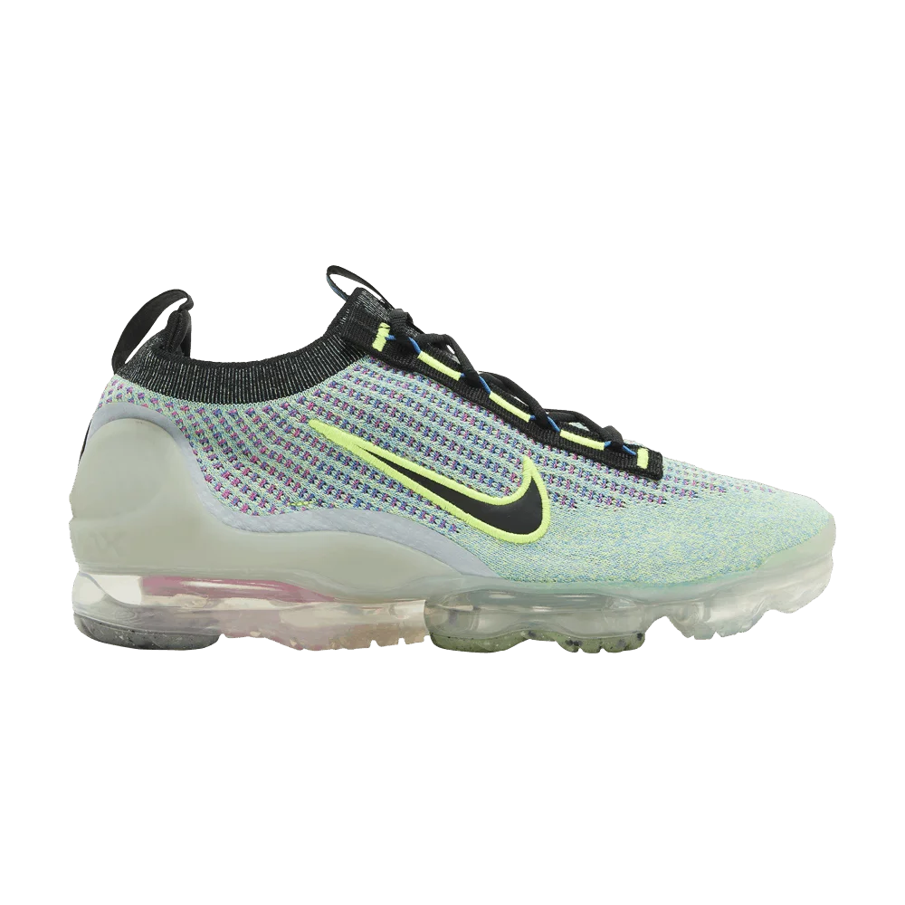 Кроссовки Nike Air VaporMax 2021 Flyknit Next Nature 'Volt Photo Blue'