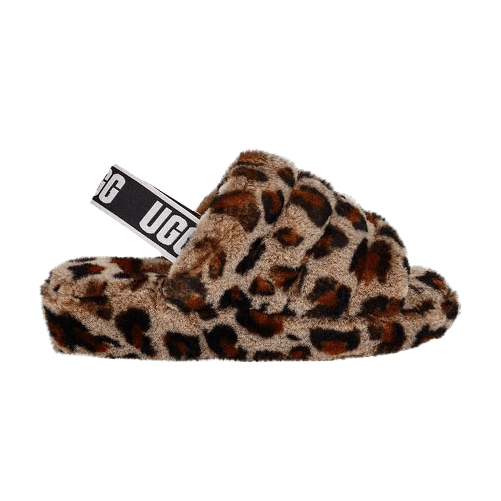 Тапочки UGG Wmns Fluff Yeah Slide 'Leopard'
