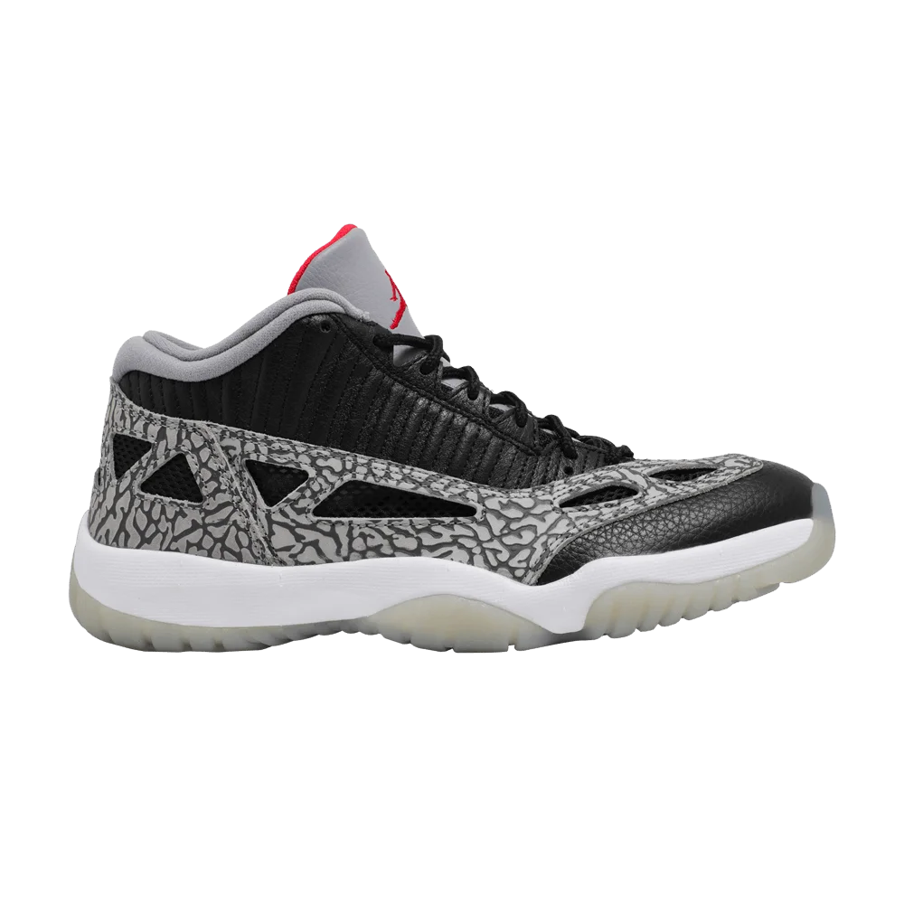 Кроссовки Air Jordan 11 Retro Low IE 'Black Cement'
