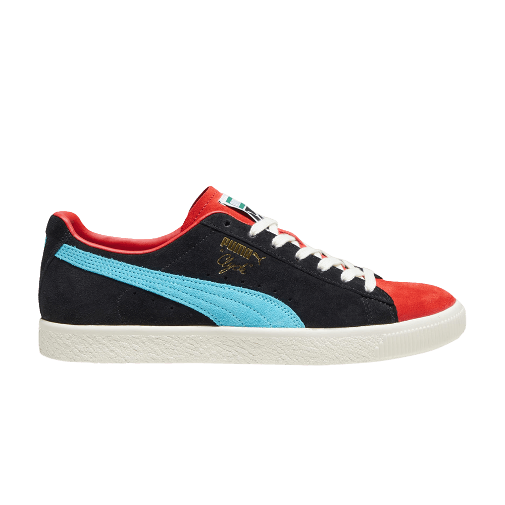 Кроссовки Puma Clyde OG 'Black Red Blue'