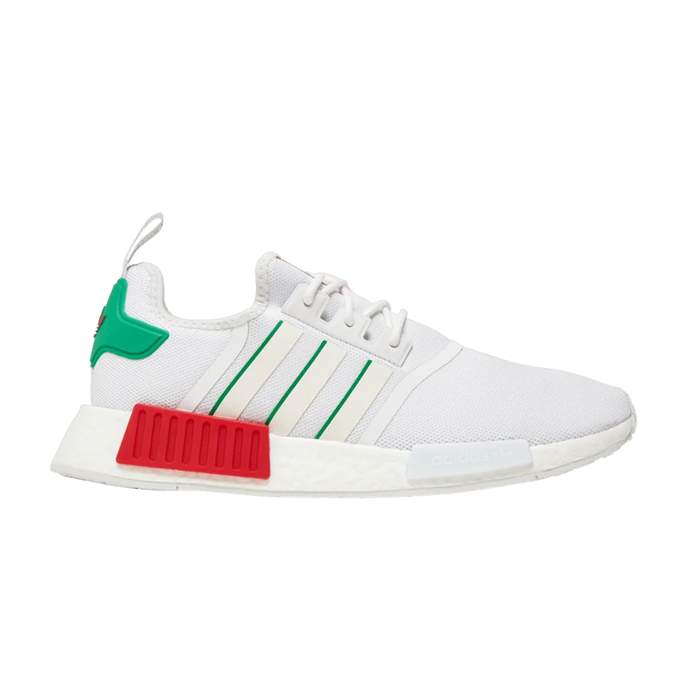 Кроссовки adidas NMD_R1 'White Red Green'