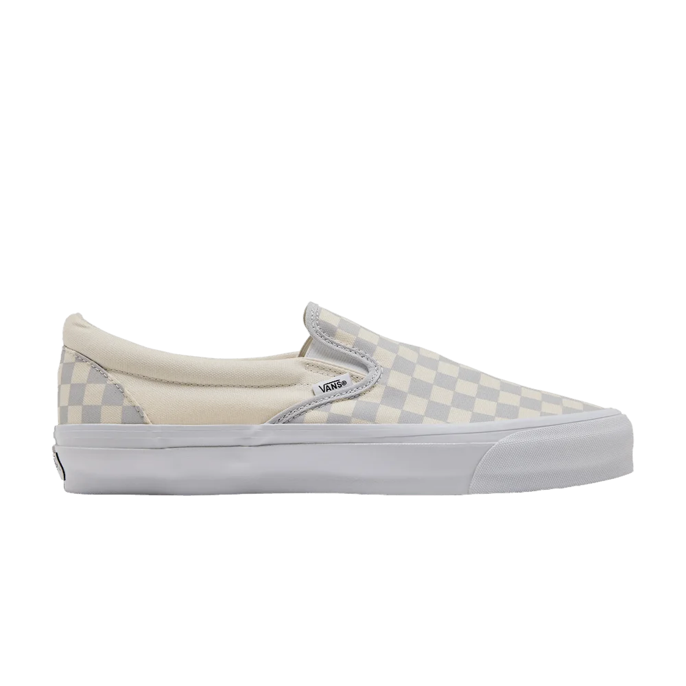 Кроссовки Vans Premium Slip-On 98 'Checkerboard - Lunar Rock Grey'