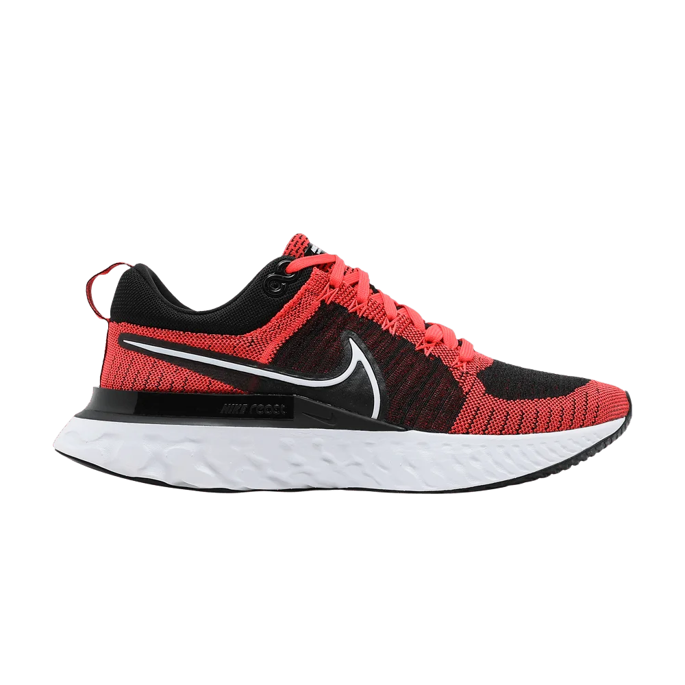 Кроссовки Nike React Infinity Run Flyknit 2 'Bright Crimson Black'