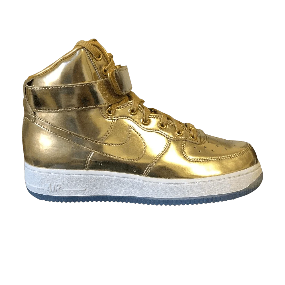 Кроссовки Nike Air Force 1 High Premium 'Metallic Liquid Bronze' iD