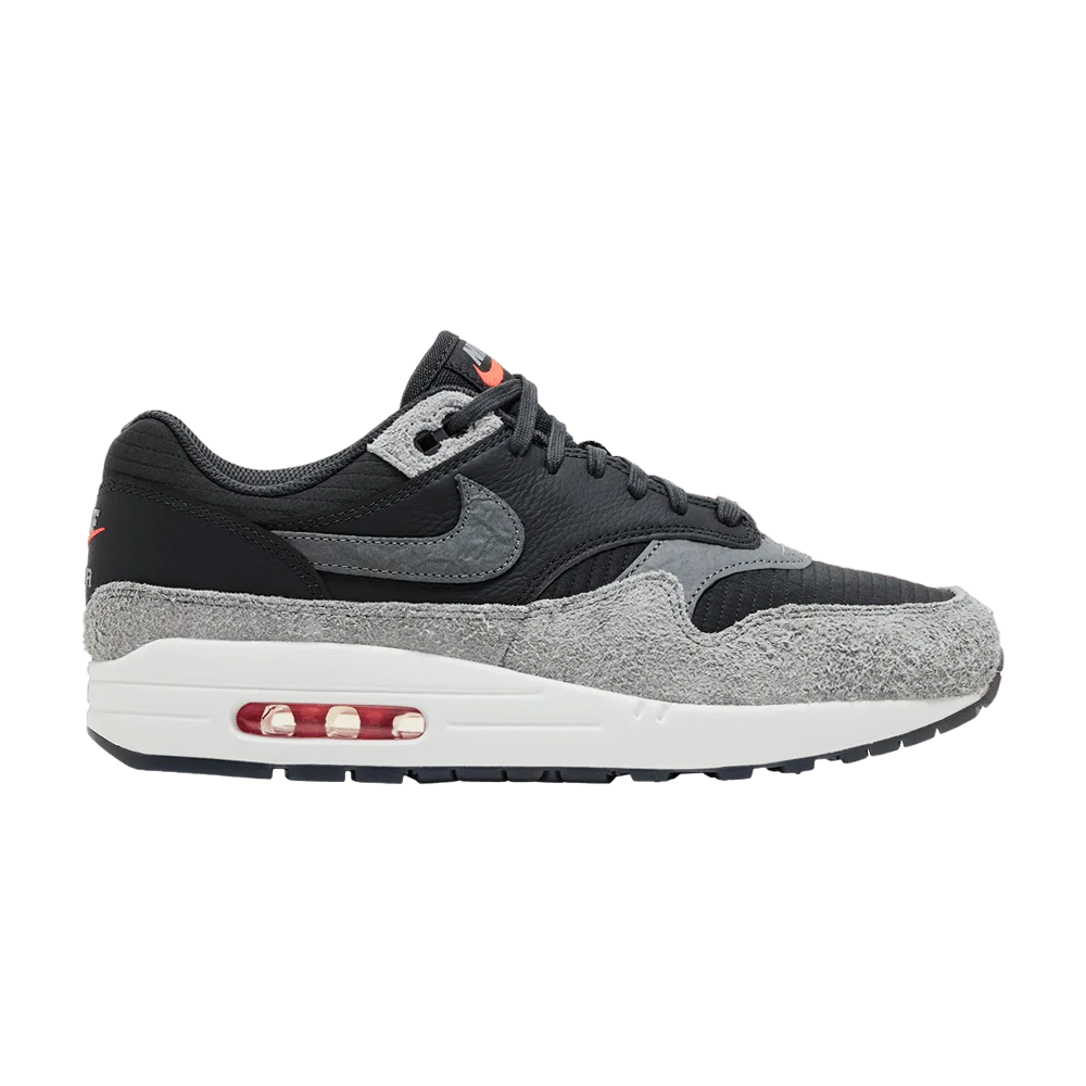 Кроссовки Nike Air Max 1 Premium 'Dark Smoke Grey Flash Crimson'