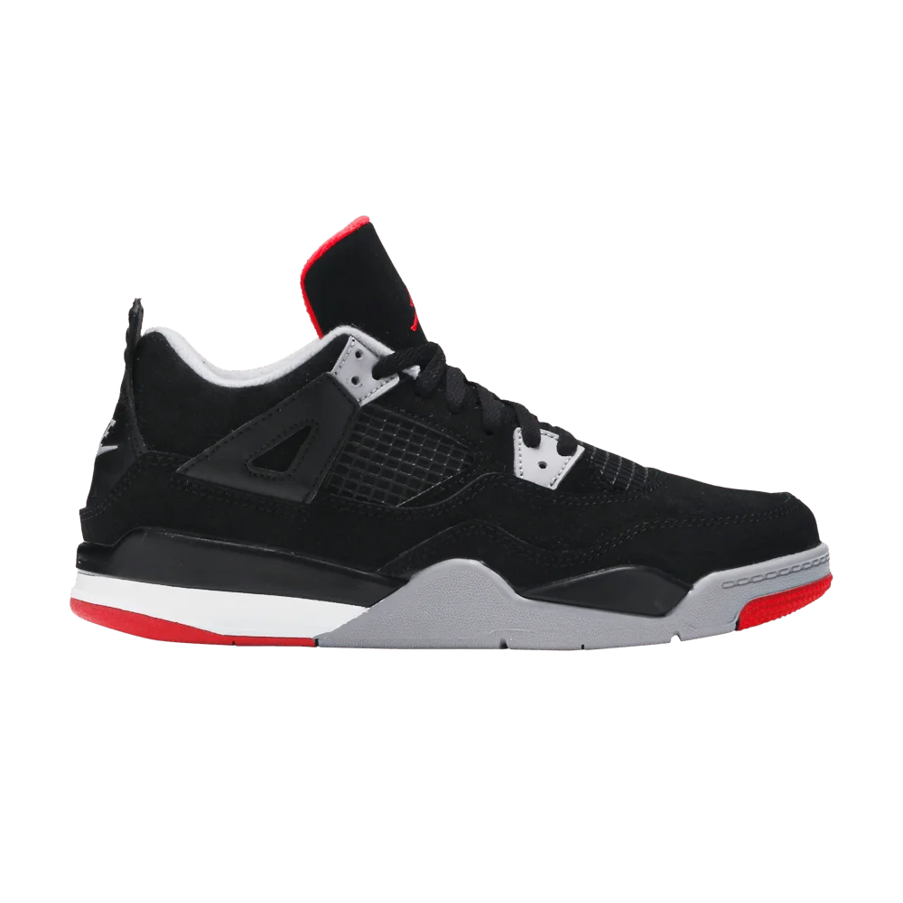 Кроссовки Air Jordan 4 Retro OG PS 'Bred' 2019