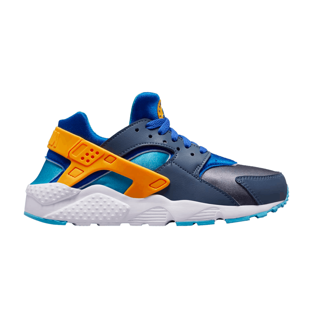 Кроссовки Nike Huarache Run GS 'Diffused Blue Laser Orange'