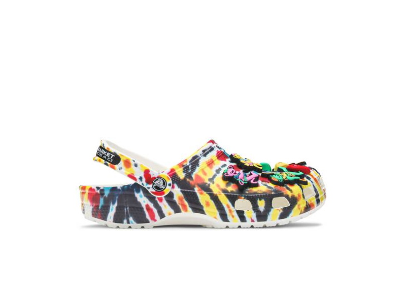 Сабо Grateful Dead x Chinatown Market x Crocs Clog Tie Dye