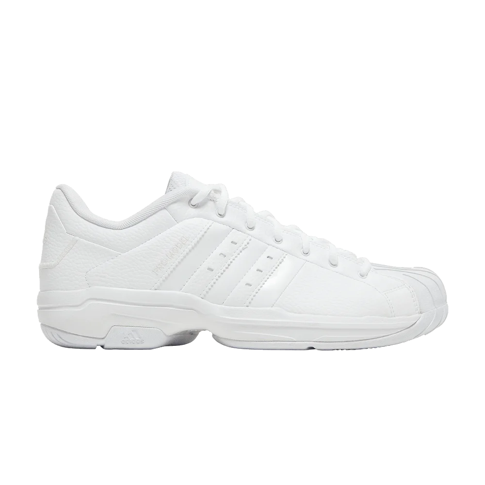 Кроссовки Adidas Pro Model 2G Low 'Triple White'
