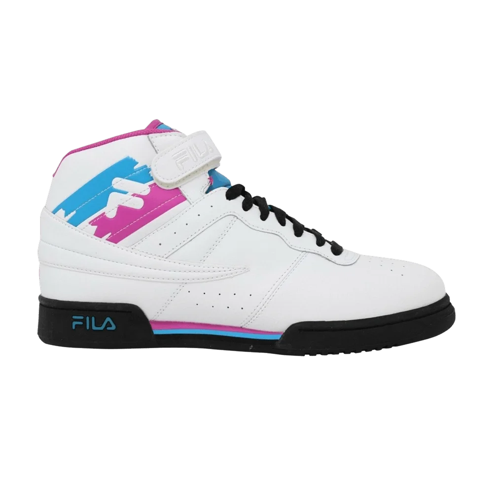 Кроссовки Fila F-13 Logo 'White Blue Pink'