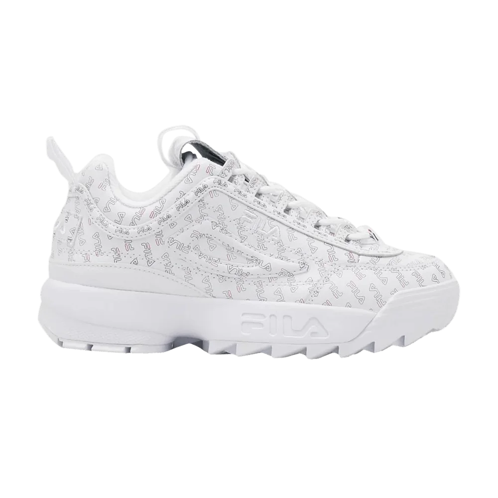 Кроссовки Fila Wmns Disruptor 2 Multi 'Logo Print'