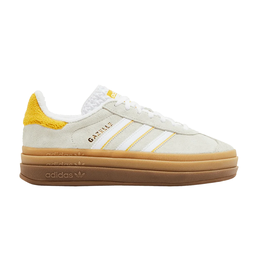 Кроссовки adidas Wmns Gazelle Bold 'Ivory Bold Gold'