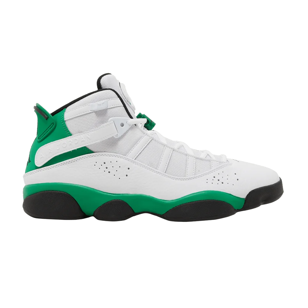 Кроссовки Air Jordan 6 Rings 'White Lucky Green'