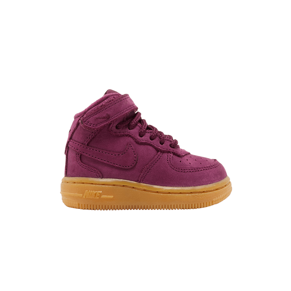 Кроссовки Nike Force 1 Mid WB TD 'Bordeaux'