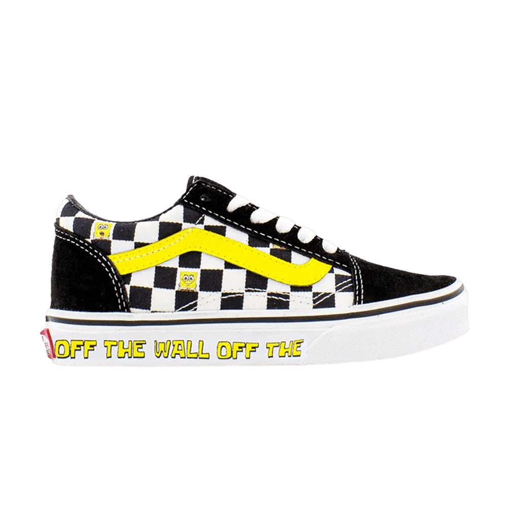 Кроссовки SpongeBob SquarePants x Vans Old Skool Kids 'Off The Wall'