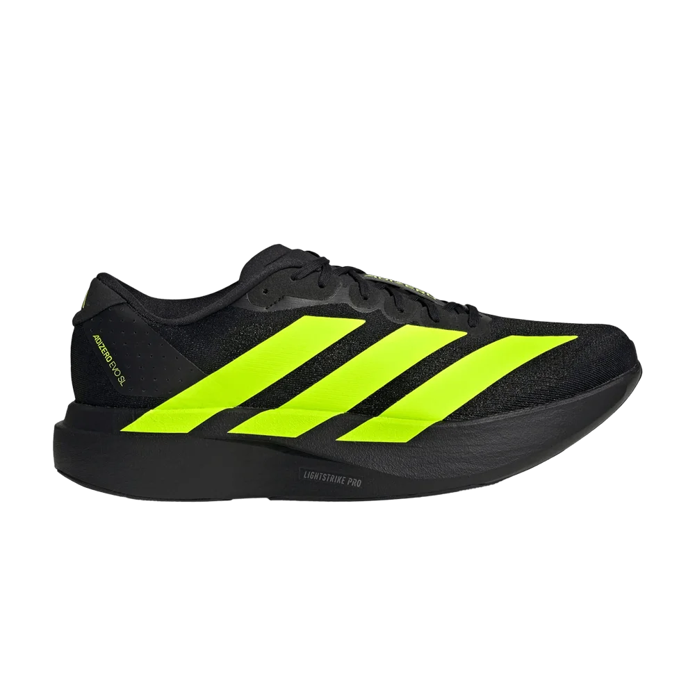 Кроссовки adidas Adizero Evo SL 'Black Lucid Lemon'