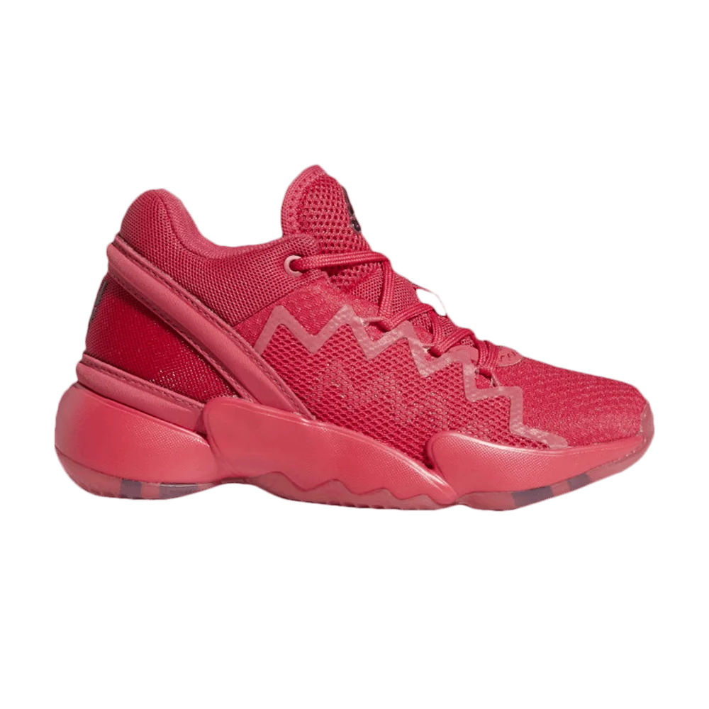 Кроссовки Crayola x adidas D.O.N. Issue #2 Little Kid 'Power Pink'