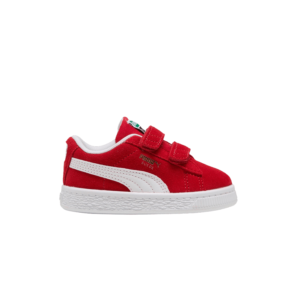 Кроссовки Puma Suede Classic Velcro Toddler 'For All Time Red'