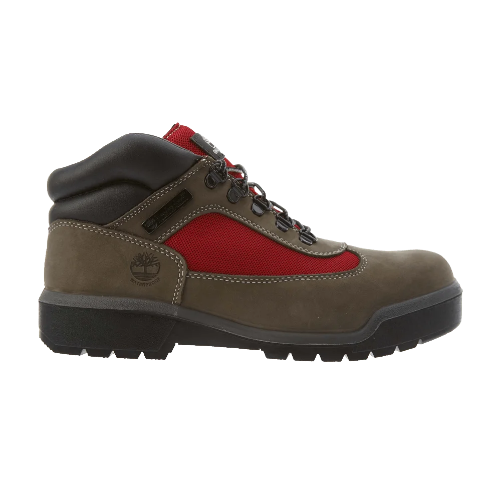 Timberland Field Boot Mid 'Grey Red'