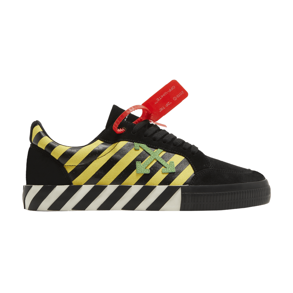 Кроссовки Off-White Vulc Low 'Black Yellow Green'