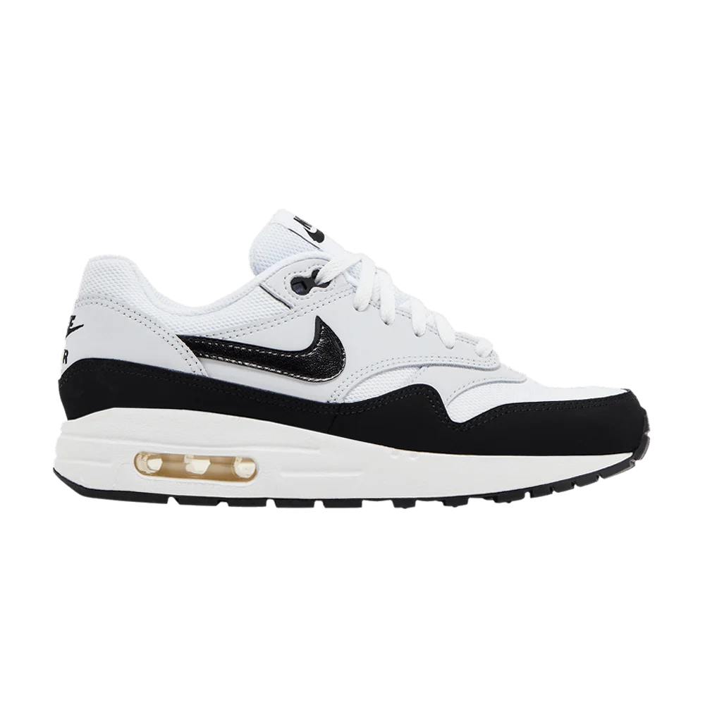 Кроссовки Nike Air Max 1 GS 'White Black'