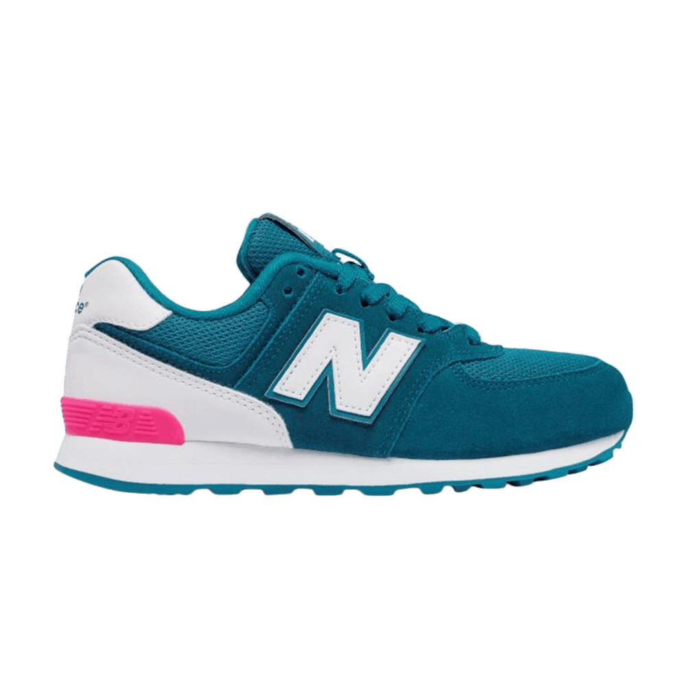 Кроссовки New Balance 574 Big Kid 'High Visibility - Teal'