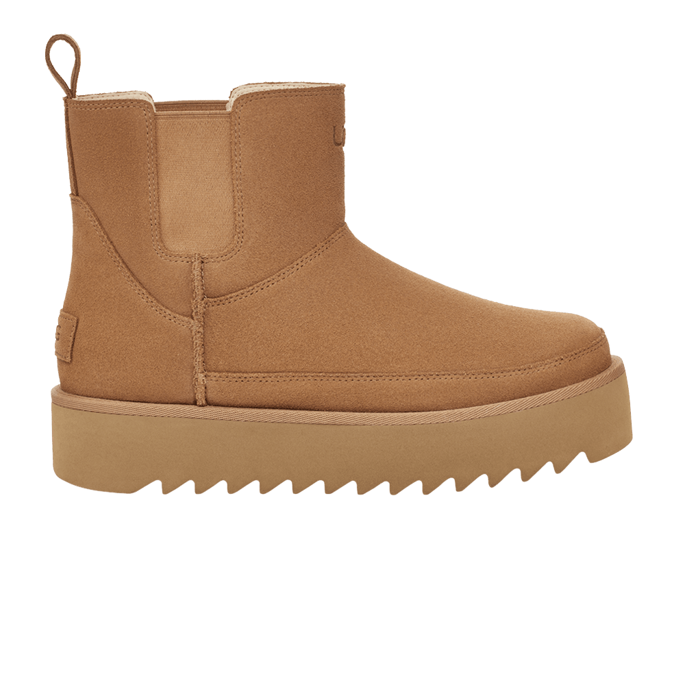 UGG Wmns Chelsea Platform Mini Boot 'Chestnut'