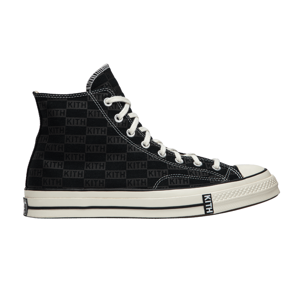 Кроссовки Kith x Converse Chuck 70 High 'Black Monogram'