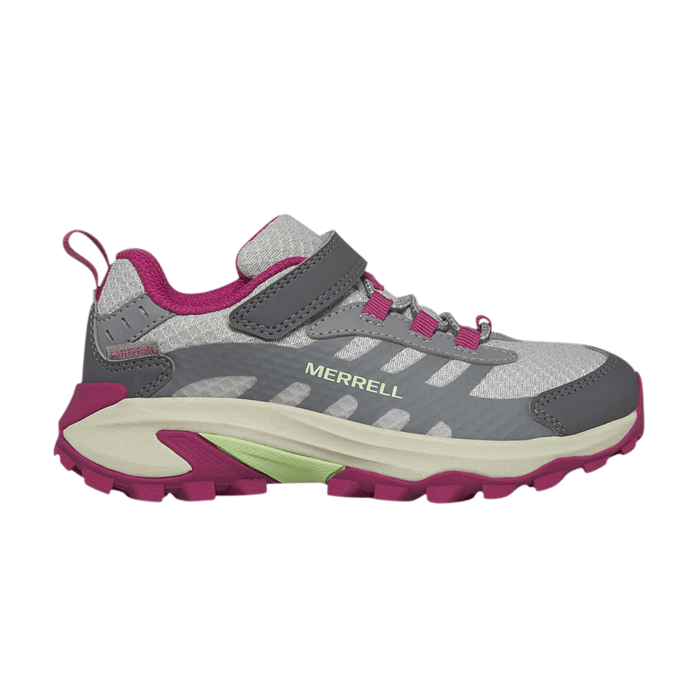 Кроссовки Merrell Moab Speed 2 Low AC WP Big Kid 'Grey Berry Mint'