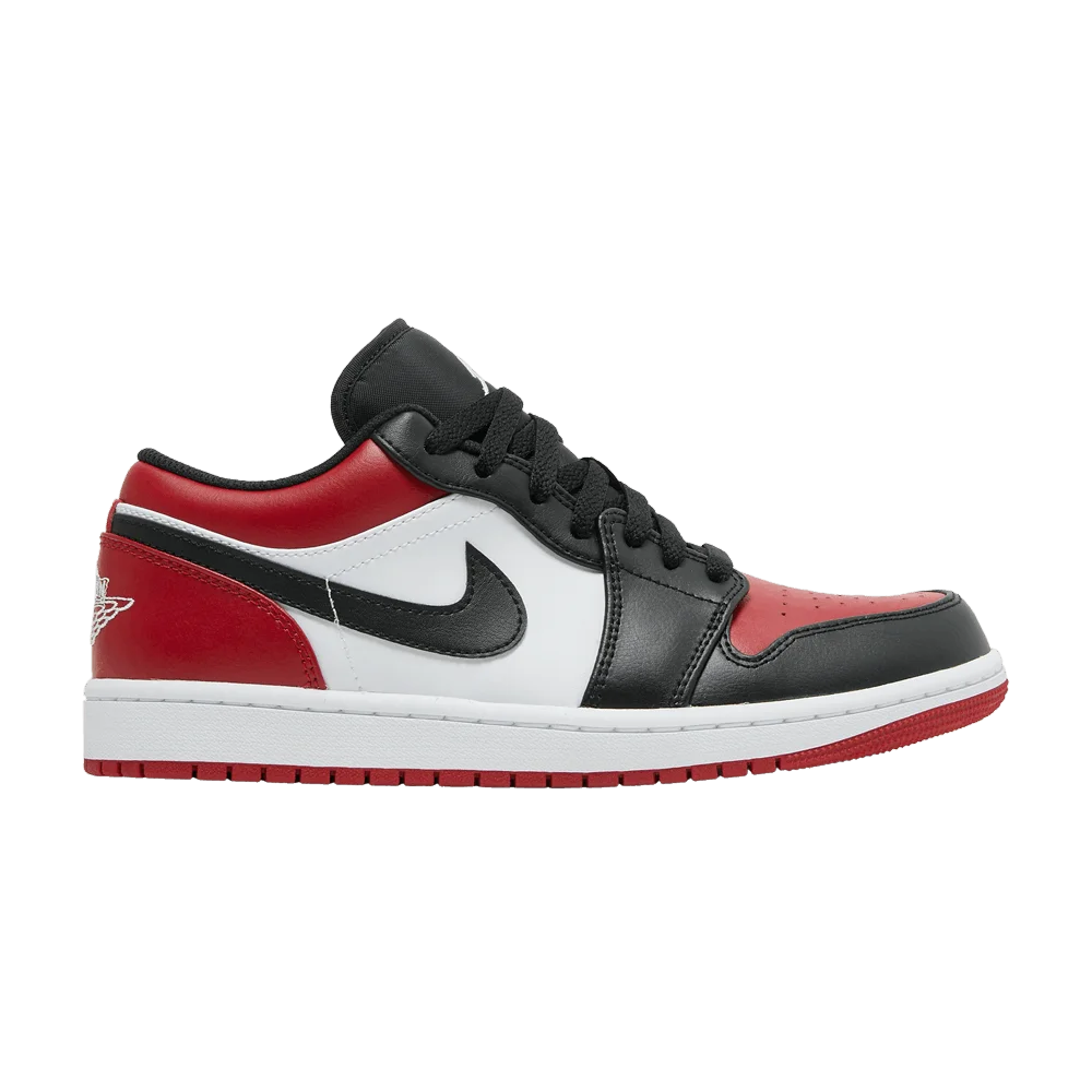 Кроссовки Air Jordan 1 Low 'Bred Toe'