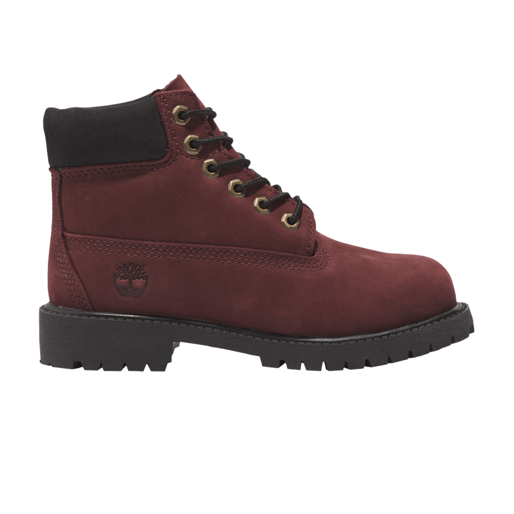 Кроссовки Timberland 6 Inch Premium Boot Youth 'Burgundy'