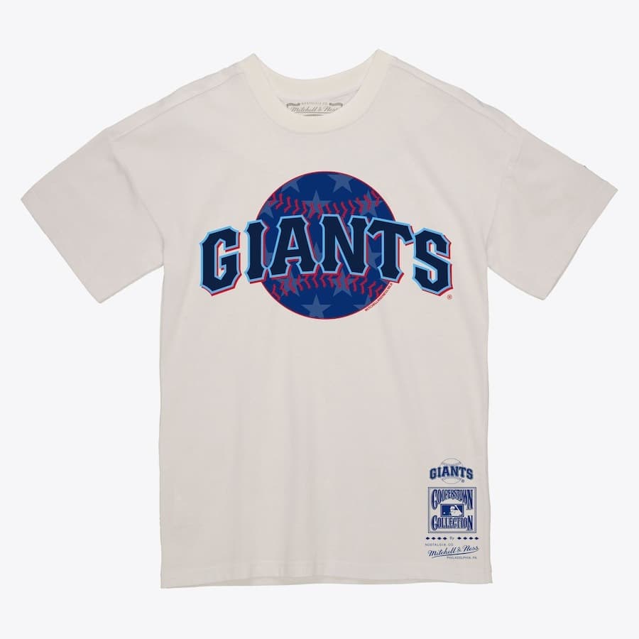 Футболка Mitchell & Ness Cream San Francisco Giants Freedom T-Shirt