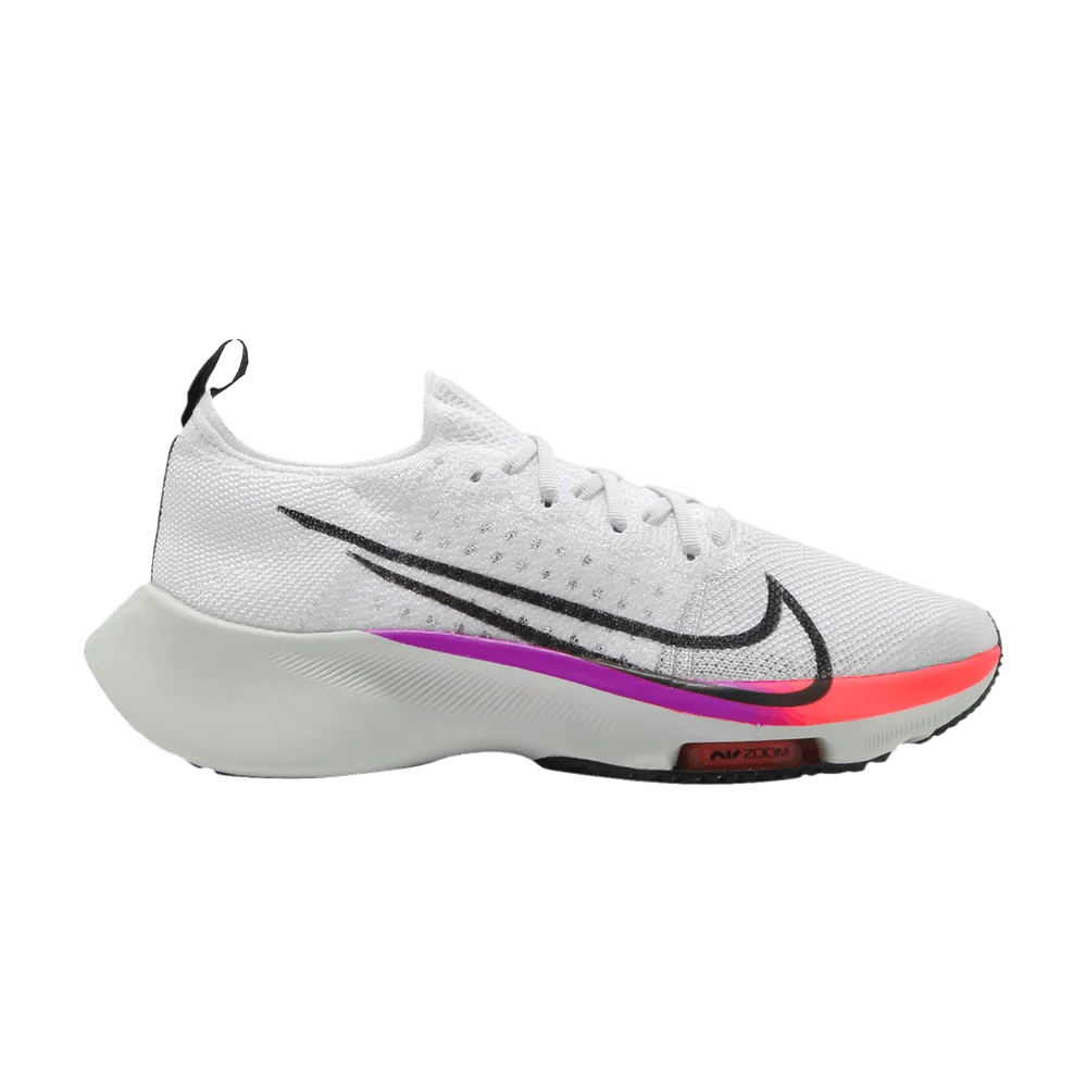 Кроссовки Nike Air Zoom Turbo Flyknit GS 'White Hyper Violet'